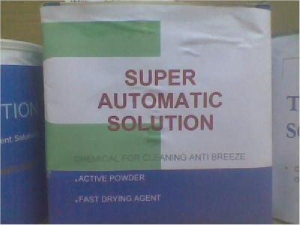 S.S.D. AUTHOMATIC SOLUTION CLEANER AND POWDER