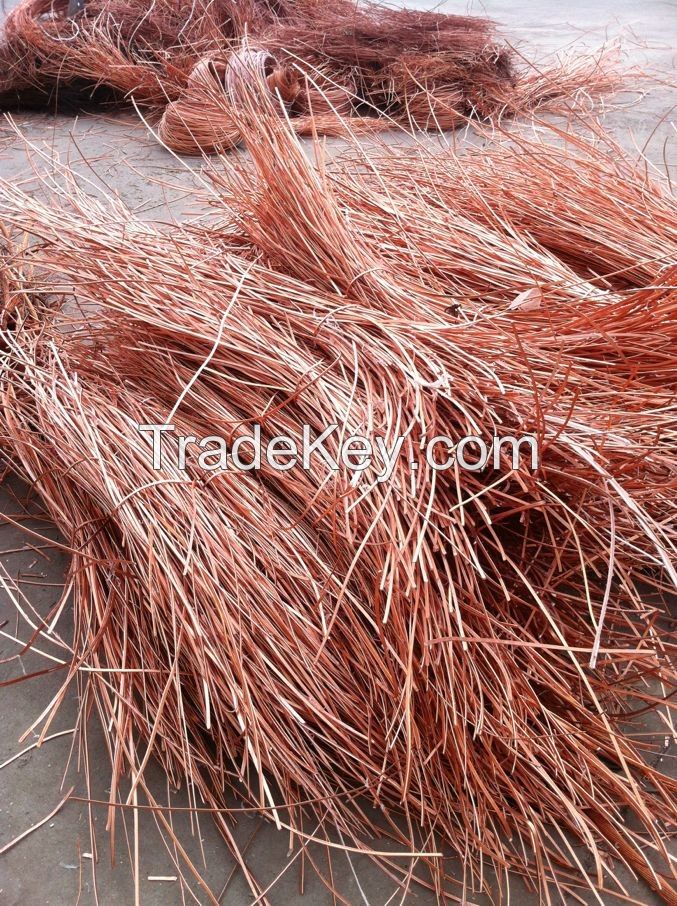 Grade A copper wire scrap 99.9%