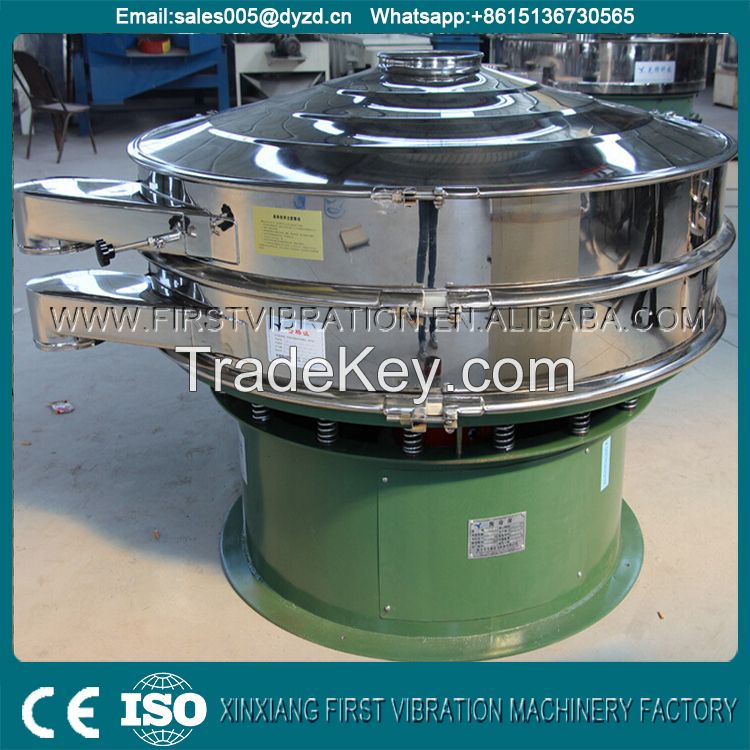 round Titanium Dioxide vibrating sieve machine