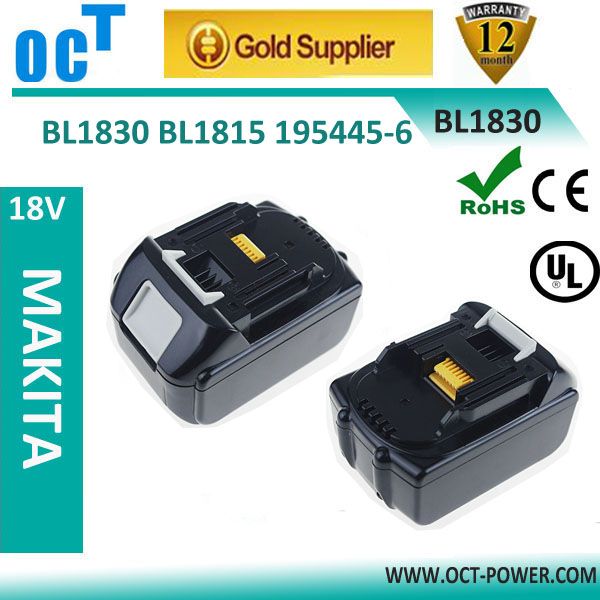 18V battery for Mikita BL1830