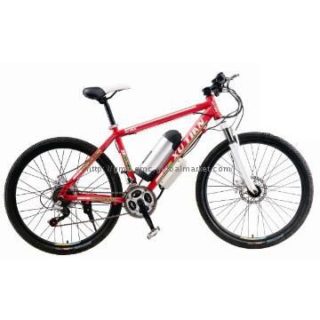 26 inch 21 speed MTB electric mountain bicycle with Li-ion battery