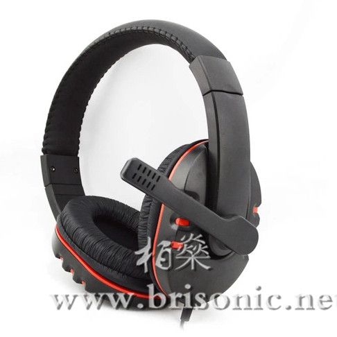 Fashion Luxury cable control USB headset for PS3 gaming of 2015