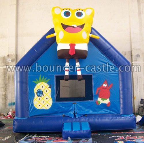 Inflatable Spong Bob Bouncy Combo 