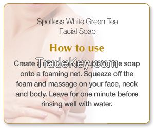 Spotless White Greentea Facial Soap