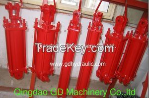 Tie-rod hydraulic cylinder