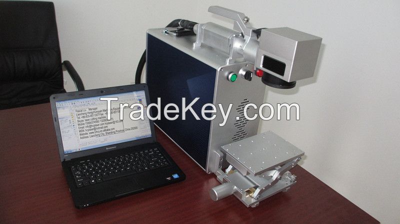 seaprable model stainless steel/carbon steel/gold/silver/tungsten fiber laser marking machine