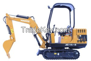 crawler excavator, 1.5, 2.2, 3Ton