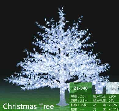 artificial led crystal tree lights high simulation led Christmas tree