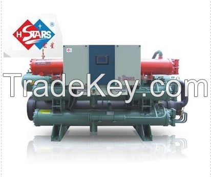 Flooded type water industrial cooled chiller