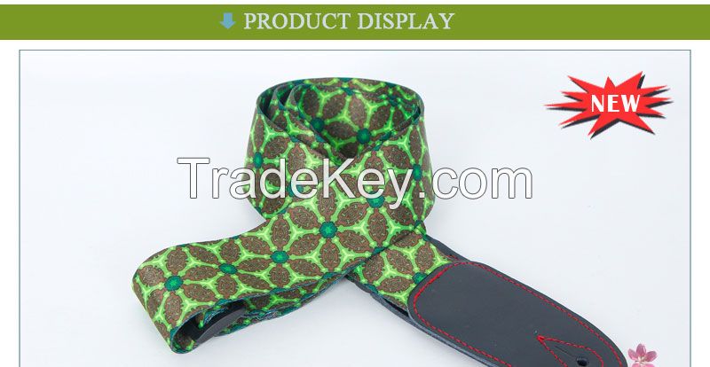 2014 Custom newest guitar straps in China guitar factory