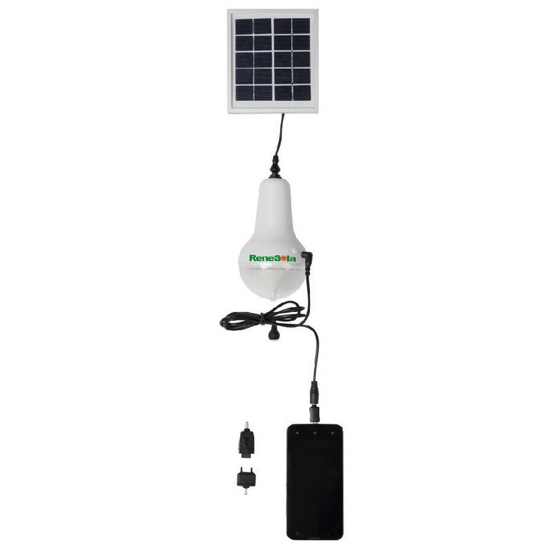 Lithium-ion Solar Lighting with3.5W PV panels and 2.4W LED lights