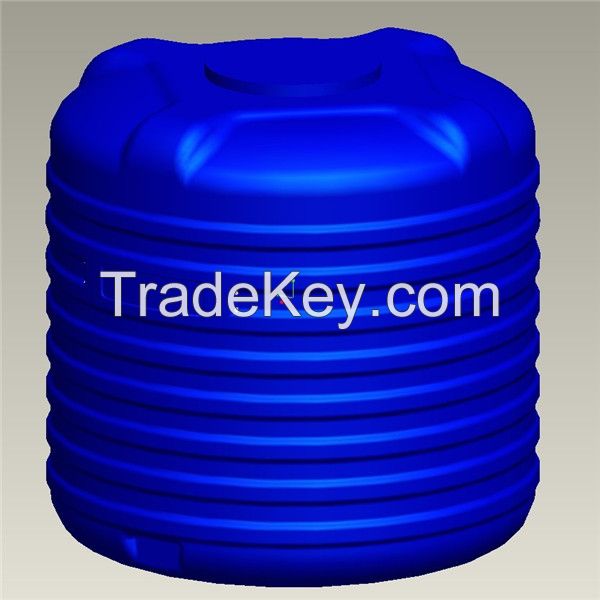 1000L plastic water tank mould, PE plastic mould