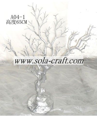 Hot selling trees for indoor wedding decoration with gold color for we