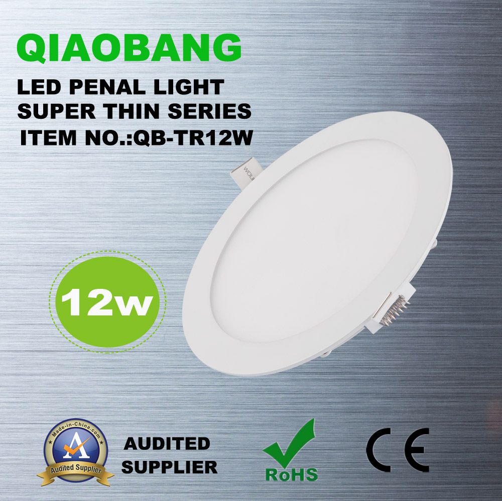 Ultra-Thin LED Panel Light with 12W (QB-TR12W)