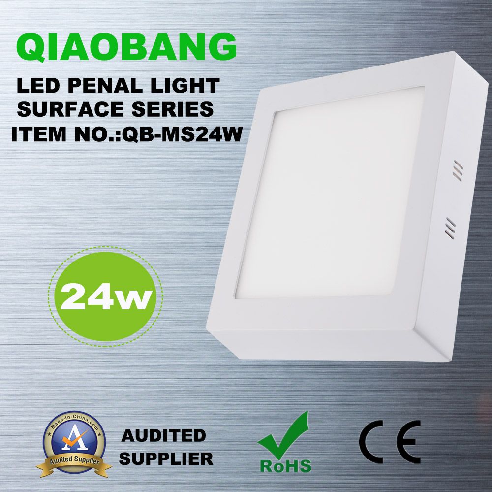 2 Years Warranty, 6W Surface, LED Panel Light with CE RoHS (QB-MS06W)