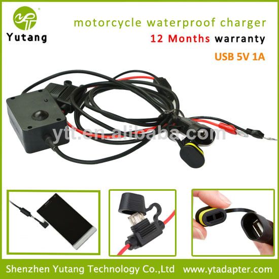 Wholesale Waterproof Motorcycle usb Charger 12-24v
