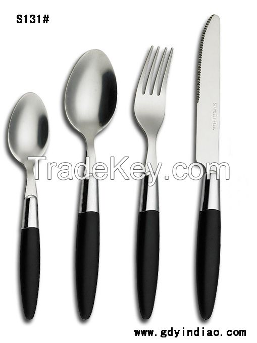 High Class stainless stain kinfe fork and spoon  tablewares 