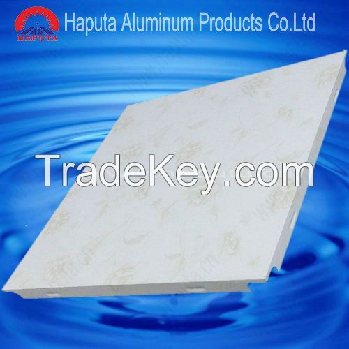 High quality square aluminum false ceiling panel