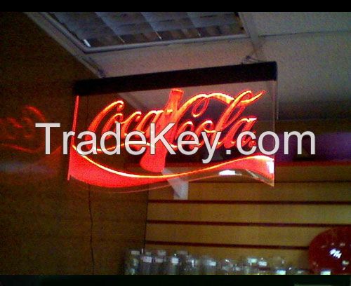 LED engraving sign