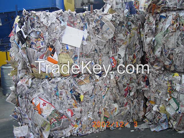 ONP, Oinp, Yellow Pages Directories, Omg, Sop, White Tissue Waste Paper 