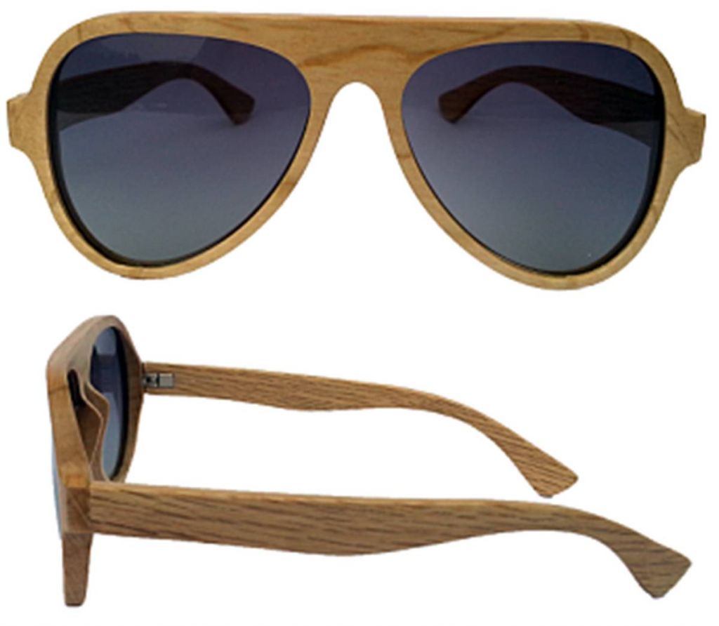 Wood sunglasses unisex