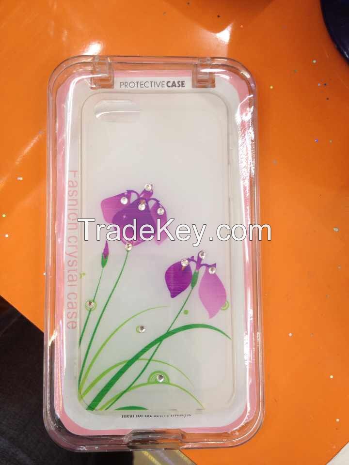 TPU dustproof plug Crystal Diamond case protective case