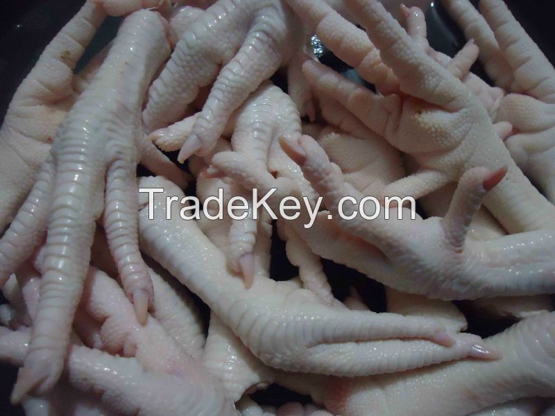 Frozen chicken feet unprocessed IQF