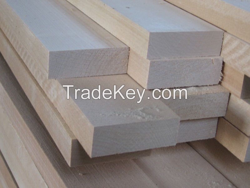 Birch wood timber