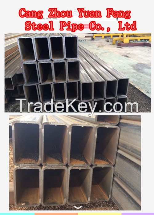 ERW rectangular steel tube/pipe