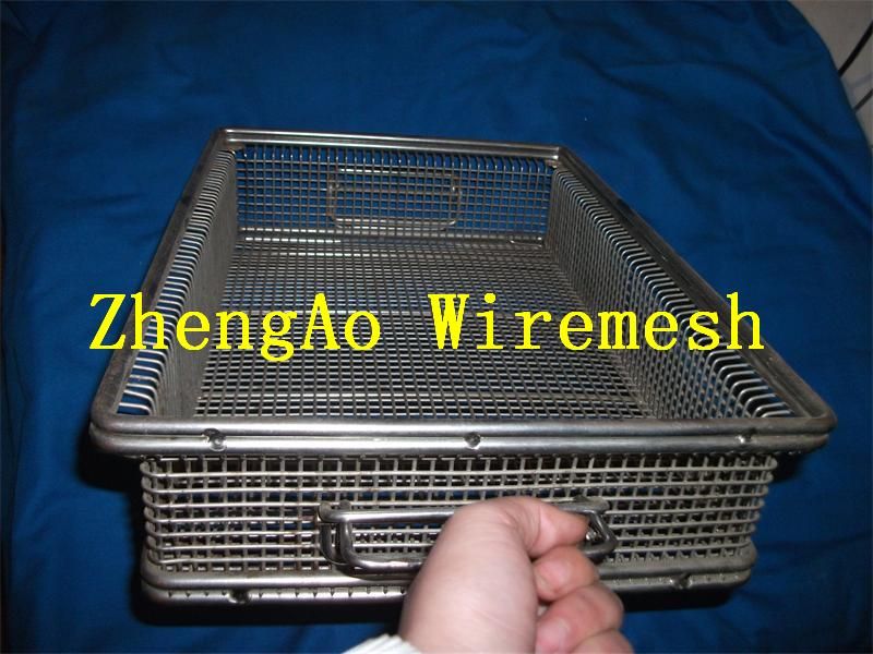 Wire mesh stainless steel rack