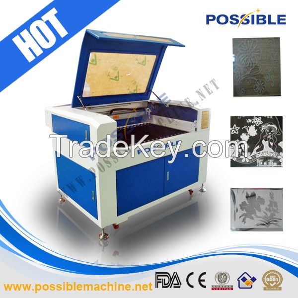 PBLE-1290 laser engraving cutting machine for wood/stone/glass non-metal materials