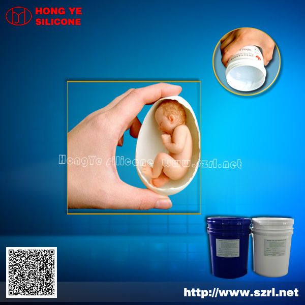   RTV addition cure silicone rubber for life casting