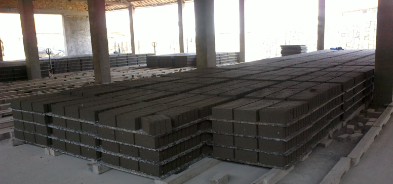 GMT pallet for brick making machine