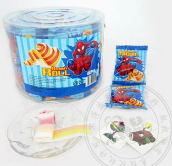 5g New design roll gummy candy