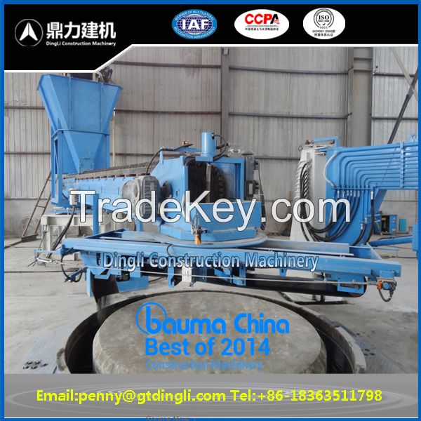 Horizontal Concrete Pipe Making Machine