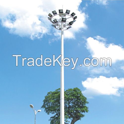 High mast stadium mast Galvanized steel Pole 