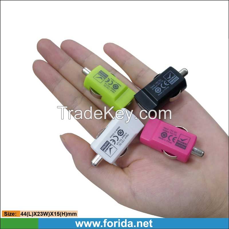 Factory wholesale High quality 5V/2.1A car usb charger