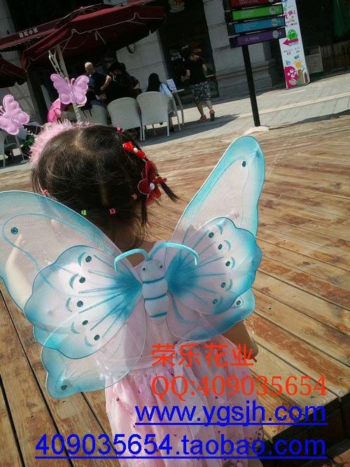 colorful butterfly wings angels, popular Christmas gift for little girls