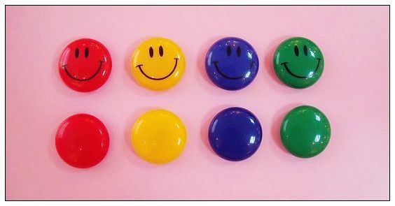 color magnetic buttons 