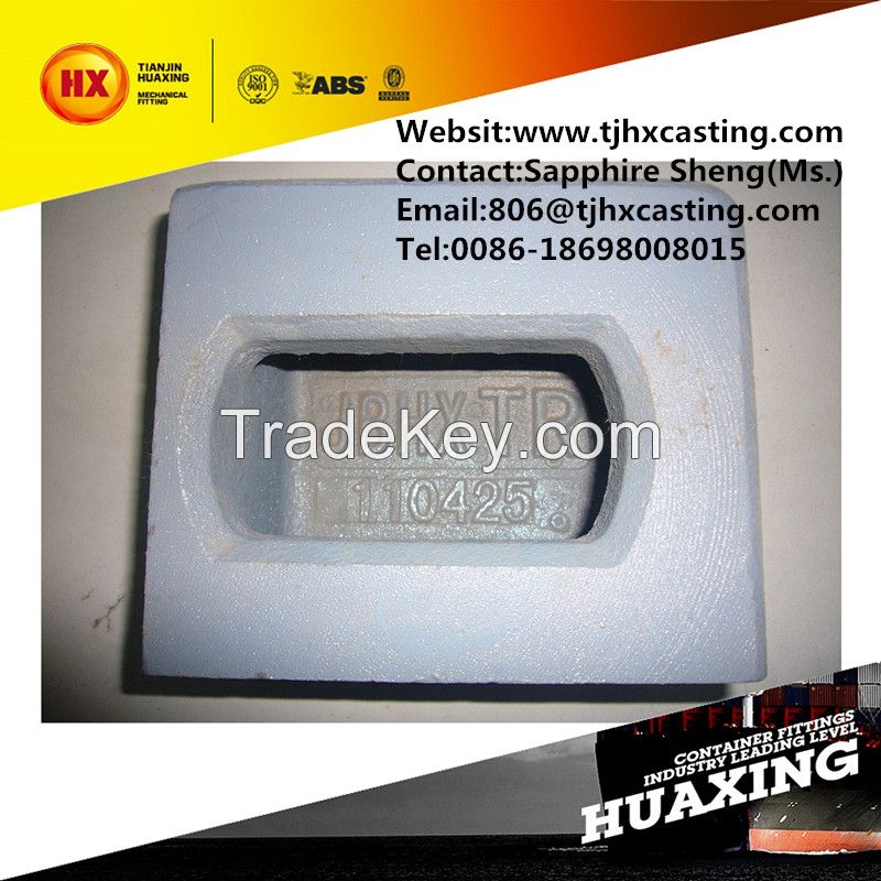 Casting Steel ISO1161 corner casting,corner fitting,corner block