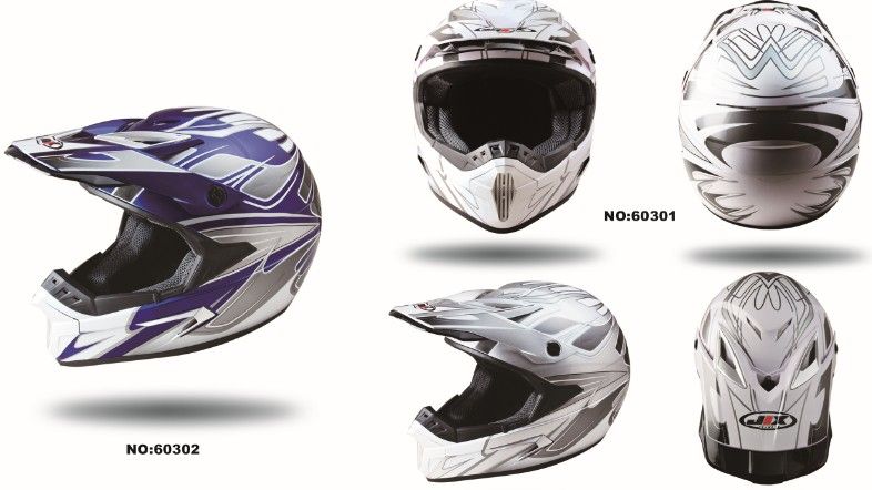 JX-F603 MOTORCROSS HELMET WITH PEAK EXTENSION