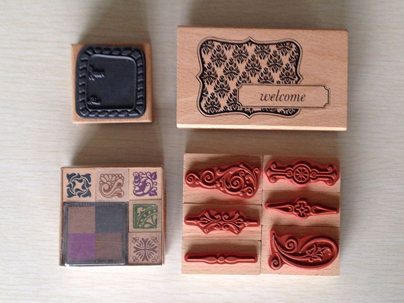 wood stamp/rubber stamp/clear stamp/acrylic block