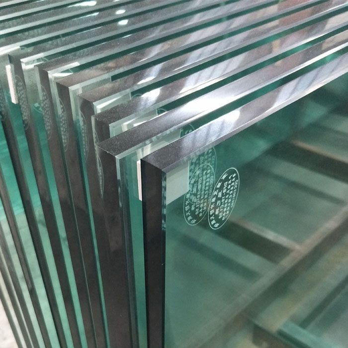 10mm 12mm Clear Tempered Glass for Partition and Railing