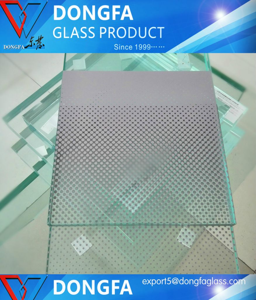 8-25mm tempered safety glass for commercial building