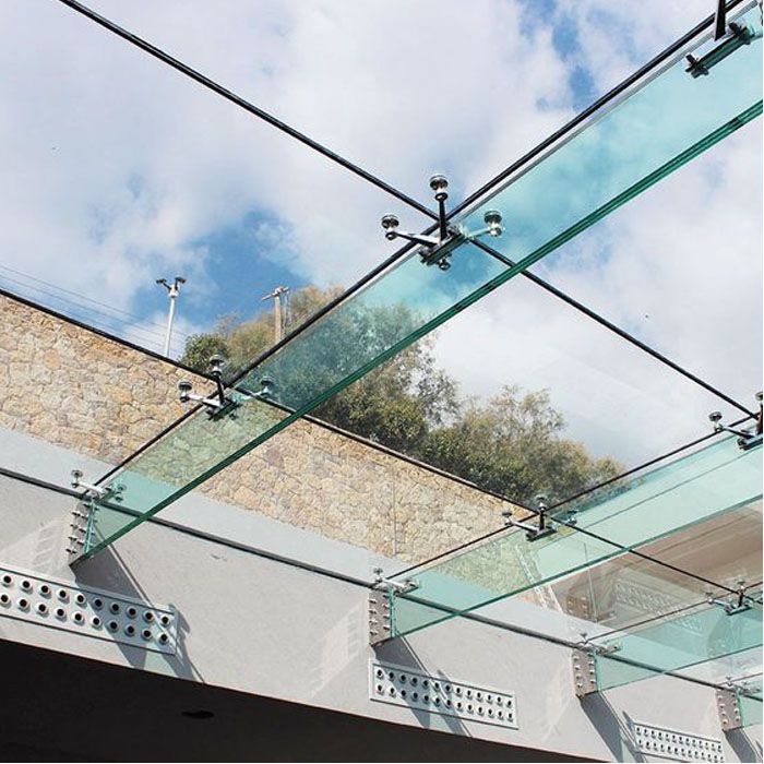 Toughened Sgp Laminated Structural Glass Roof Price