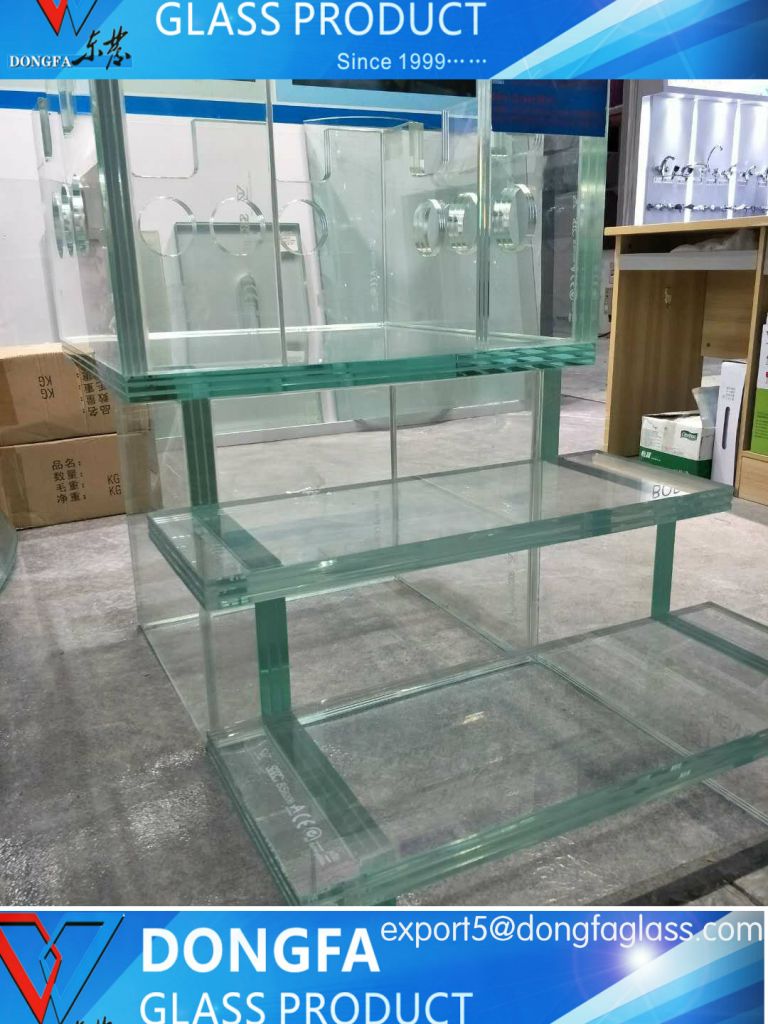 High performance Architectural laminated glass regular shape