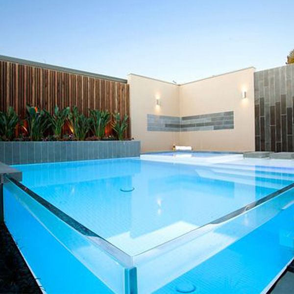 Supre thick clear laminated glass wall,laminated Swimming Pool Safety Fence