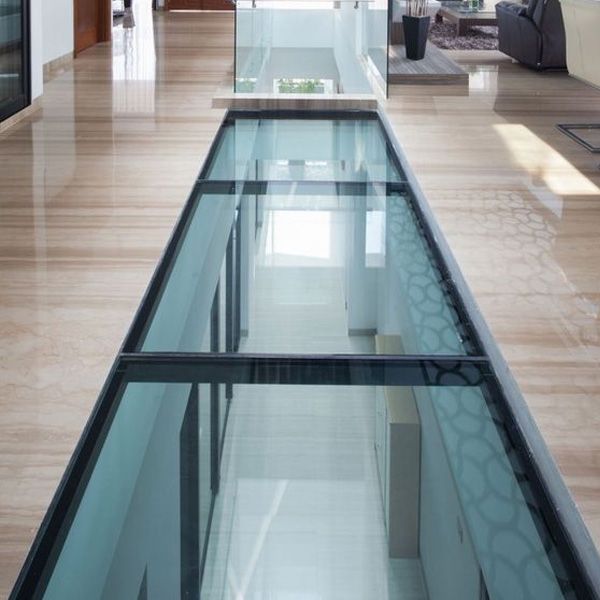 Price of Glass Floor in The Hallway, Safety Clear Sgp Laminated Glass with Sentryglas Certificate