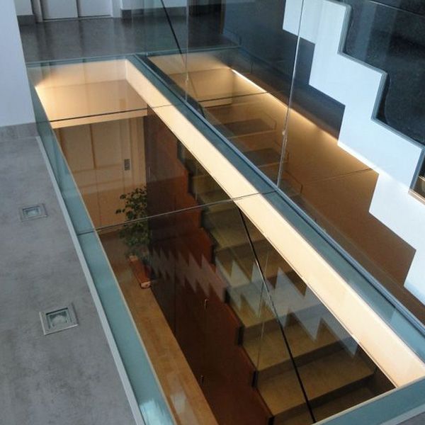 Price of Glass Floor in The Hallway, Safety Clear Sgp Laminated Glass with Sentryglas Certificate