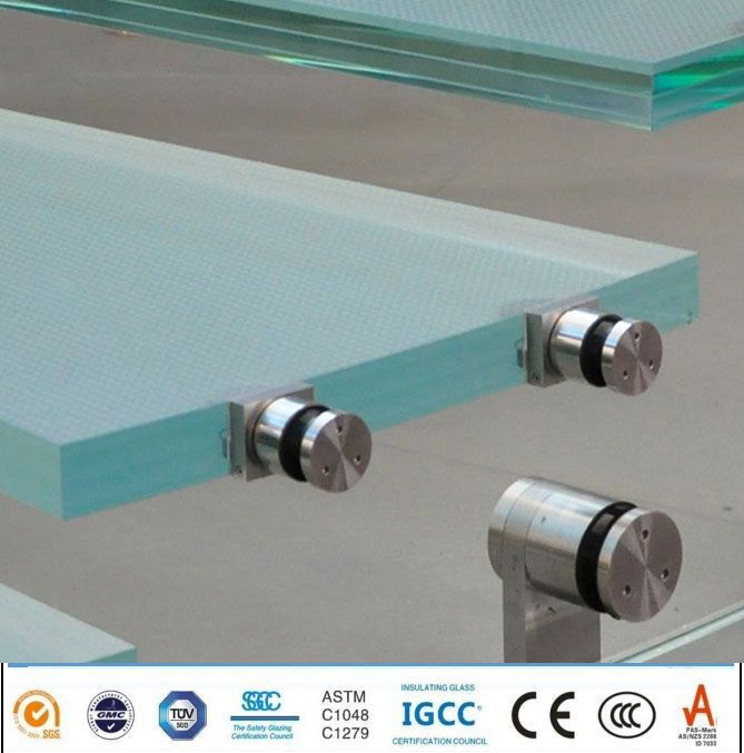 SGP/Ionoplast Glass Staircase Railing Design Laminated Glass Price Per Square Metre